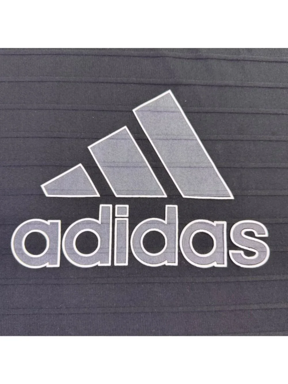 Adidas Mens Black Comfortable Crew Neck T-Shirt With Classic Logo Size XXL